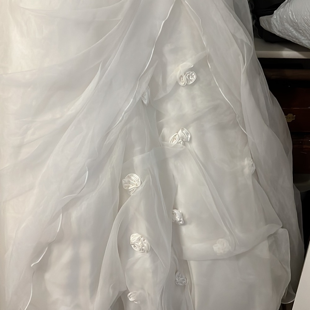 NEW Formal Dress Size 10 Ivory Color - Picture 6 of 15